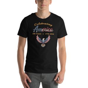 America 250 (1776–2026) Full-Front Patriotic Eagle Shirt