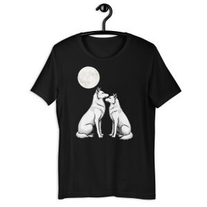 Eternal Connection – Wolf Moon Silhouette Tee