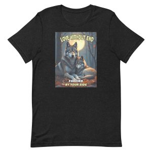 Love Without End – Forever By Your Side Wolf Couple Shirt