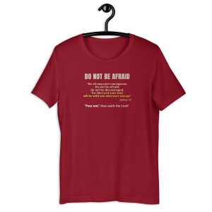 Do Not Be Afraid – Joshua 1:9 Christian Faith Shirt