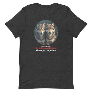 Unbreakable Bond Wolf Couple Shirt – Stronger Together