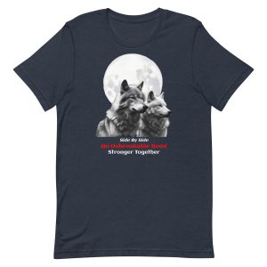 Unbreakable Bond Wolf Couple Shirt – Stronger Together