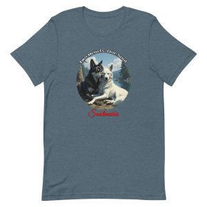 Two Hearts One Soul – Soulmate Wolf Couple Shirt