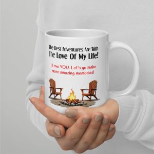Love Our Rialta – Small RV, Big Adventures, Love Of My Life Mug (2 Sided)