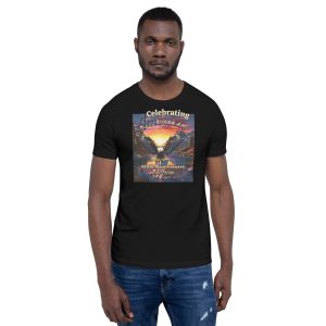 Celebrating America 250 Years (1776–2026) Scenic Patriotic Eagle Shirt